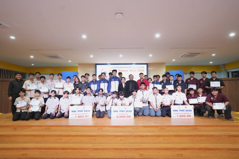 P.TECH คว้าแชมป์ WRC รับรางวัลชนะเลิศเหรียญทอง อันดับ 1 ระดับชาติ 🥇